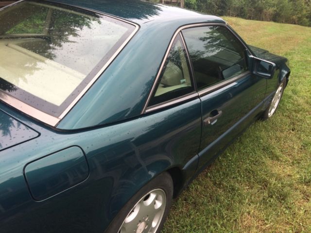 1994 Green Mercedes-Benz SL-Class Convertible