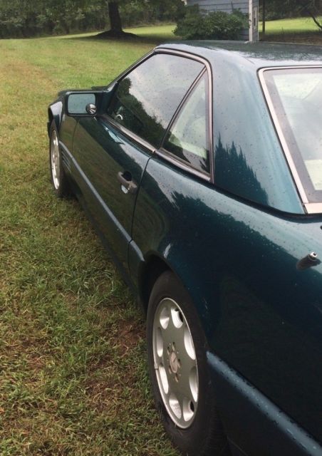1994 Green Mercedes-Benz SL-Class Convertible