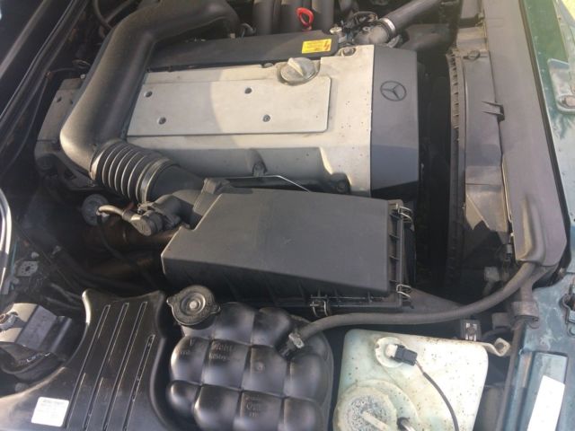 1994 Green Mercedes-Benz SL-Class Convertible