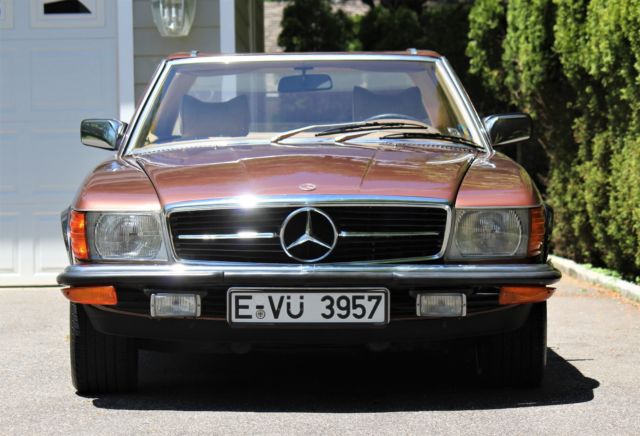 1979 milan brown Mercedes-Benz SL-Class