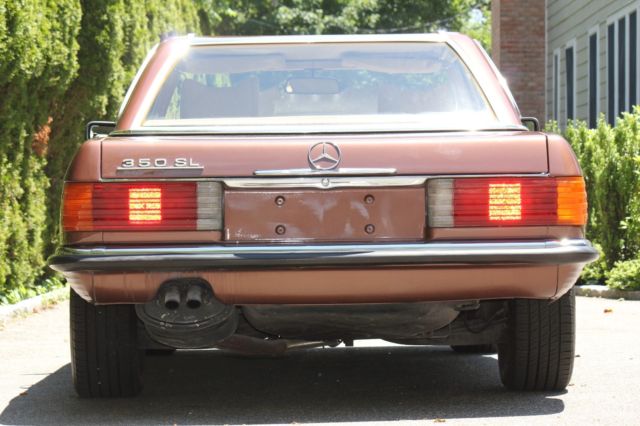 1979 milan brown Mercedes-Benz SL-Class