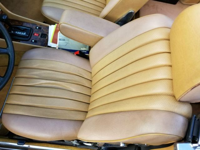 1985 Brown Mercedes-Benz SL-Class Convertible