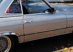 1977 Silver Mercedes-Benz SL-Class Convertible