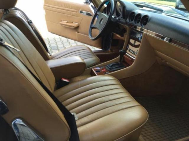 1984 Red Mercedes-Benz SL-Class Convertible