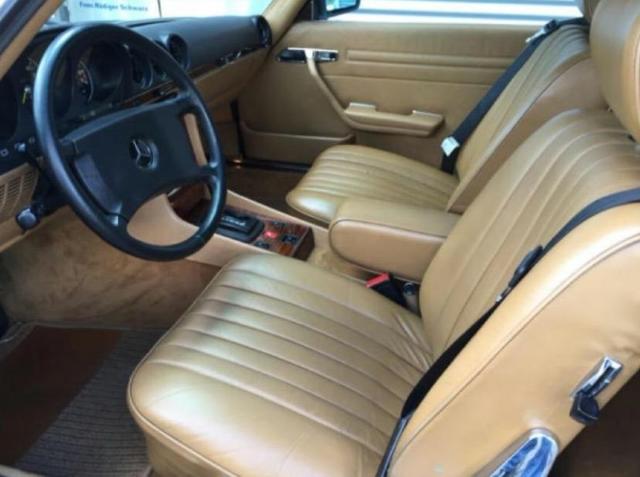 1984 Red Mercedes-Benz SL-Class Convertible