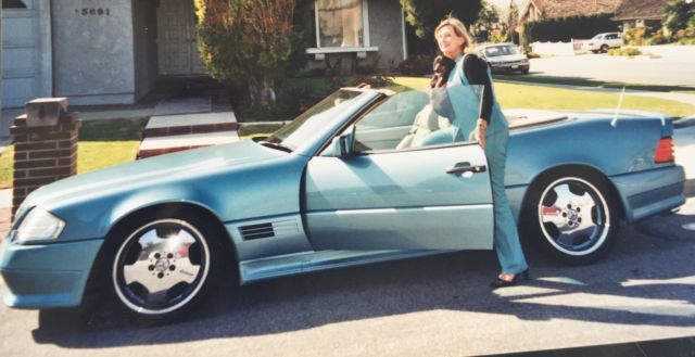 1991 Green Mercedes-Benz SL-Class Convertible AMG