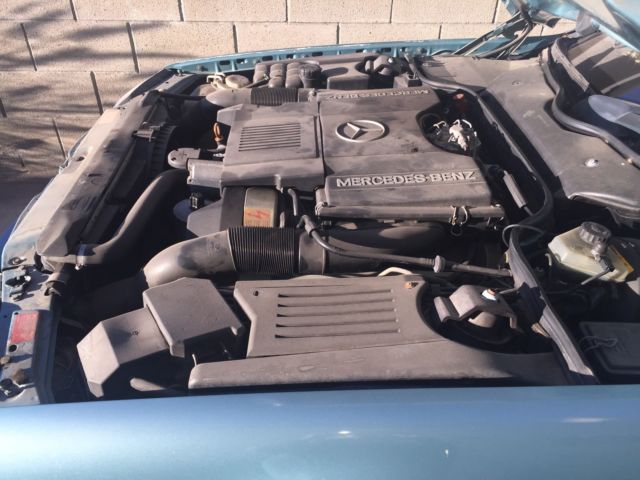 1991 Green Mercedes-Benz SL-Class Convertible AMG