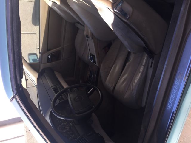 1991 Green Mercedes-Benz SL-Class Convertible AMG