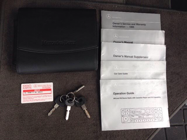 1994 Green Mercedes-Benz E-Class Convertible