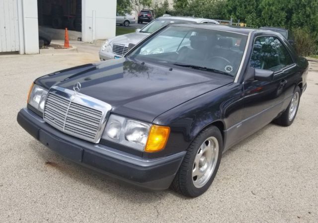 1991 Black Mercedes-Benz E-Class Coupe