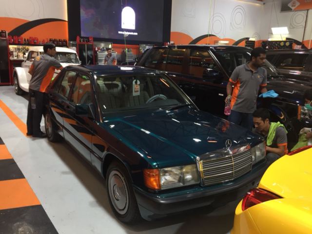1993 Green Mercedes-Benz 190-Series