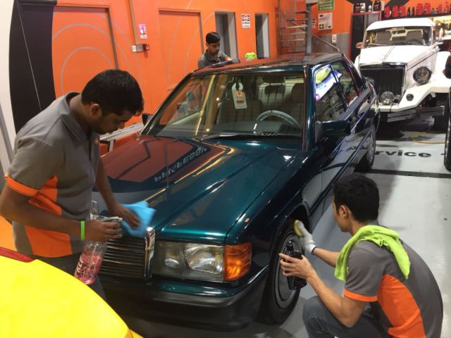 1993 Green Mercedes-Benz 190-Series