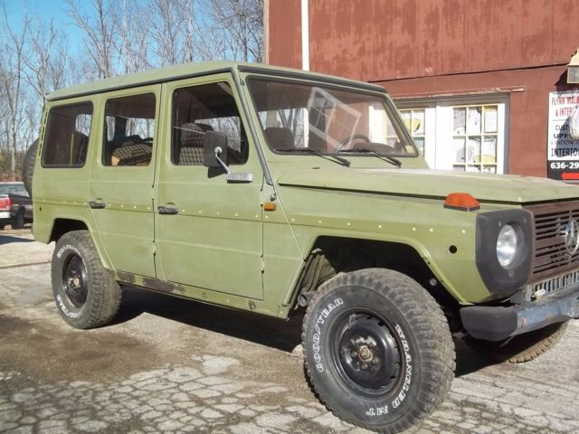 1981 Green Mercedes-Benz G-Class SUV