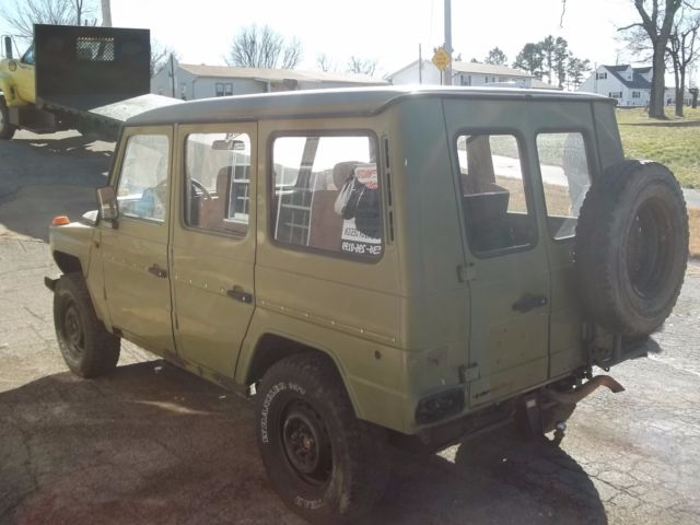1981 Green Mercedes-Benz G-Class SUV