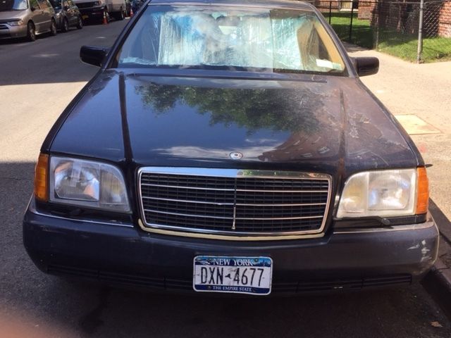 1994 Blue Mercedes-Benz S-Class Sedan