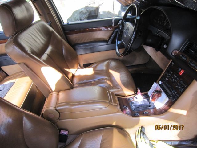 1994 Blue Mercedes-Benz S-Class Sedan