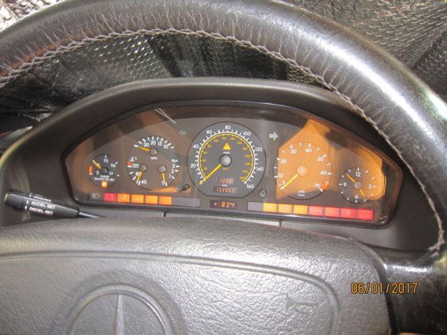 1994 Blue Mercedes-Benz S-Class Sedan