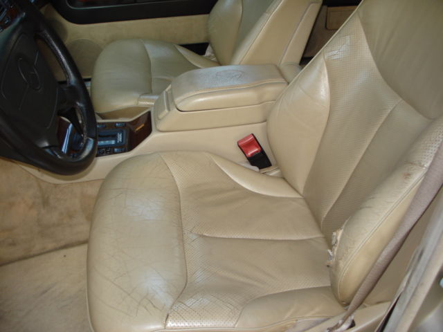 1993 Champagne Mercedes-Benz S-Class 4 Door