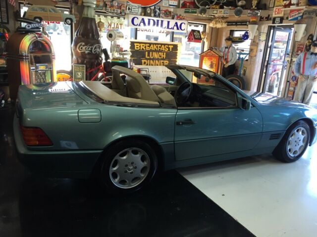 1994 Green Mercedes-Benz SL-Class Convertible