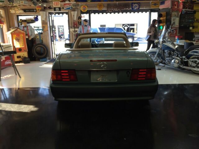 1994 Green Mercedes-Benz SL-Class Convertible