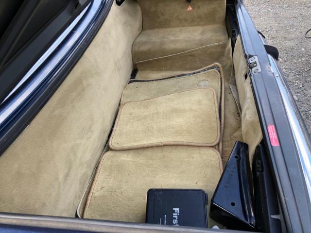 1988 Blue Mercedes-Benz SL-Class Coupe