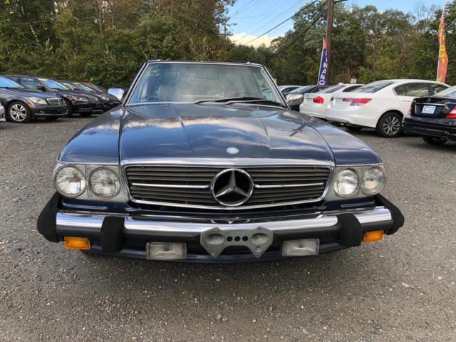 1988 Blue Mercedes-Benz SL-Class Coupe