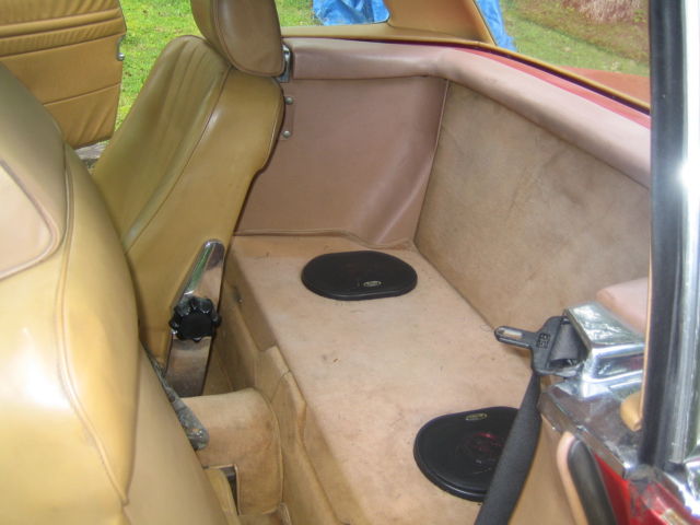 1988 Red Mercedes-Benz SL-Class Convertible