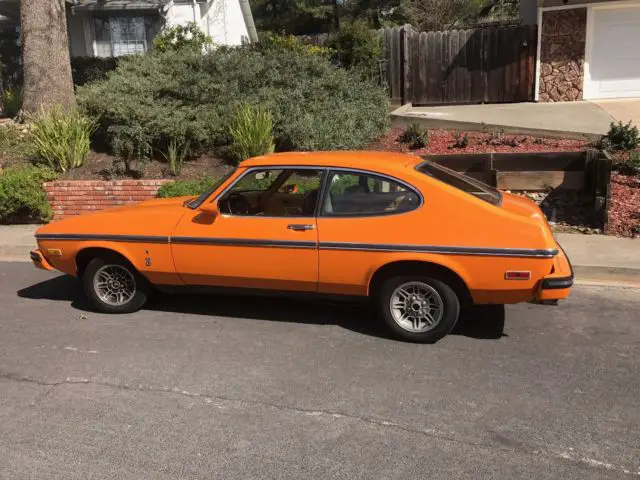 Mercury Ghia Capri II 1976 Rare Survivor Unmodified Hatchback V-6 2.8L ...