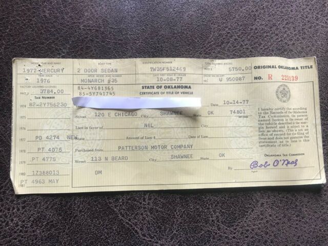 1977 Brown Ford Granada Coupe