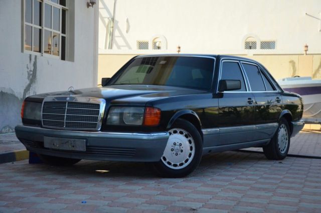 1980 Black Mercedes-Benz 300-Series