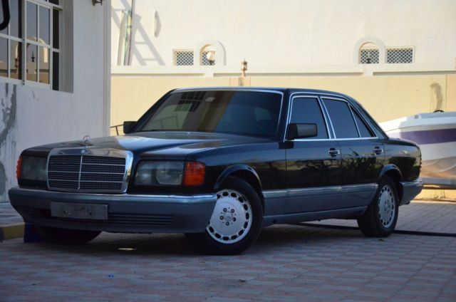 1980 Black Mercedes-Benz 300-Series