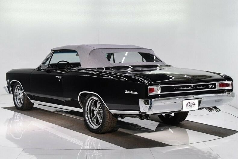 1966 Purple Chevrolet Chevelle Convertible