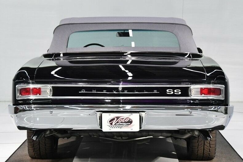 1966 Purple Chevrolet Chevelle Convertible