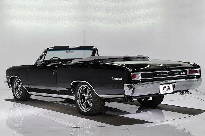 1966 Purple Chevrolet Chevelle Convertible