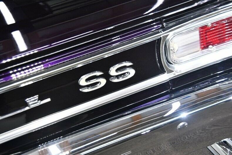 1966 Purple Chevrolet Chevelle Convertible