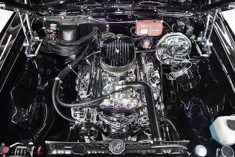 1966 Purple Chevrolet Chevelle Convertible