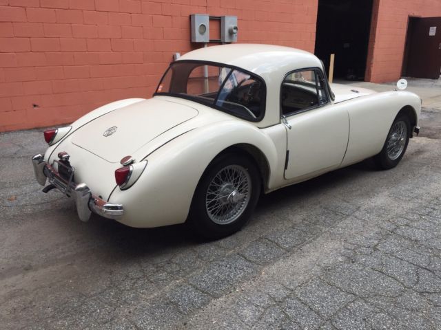 1958 White MG MGA Coupe