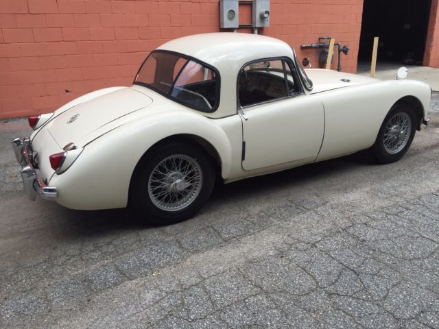 1958 White MG MGA Coupe