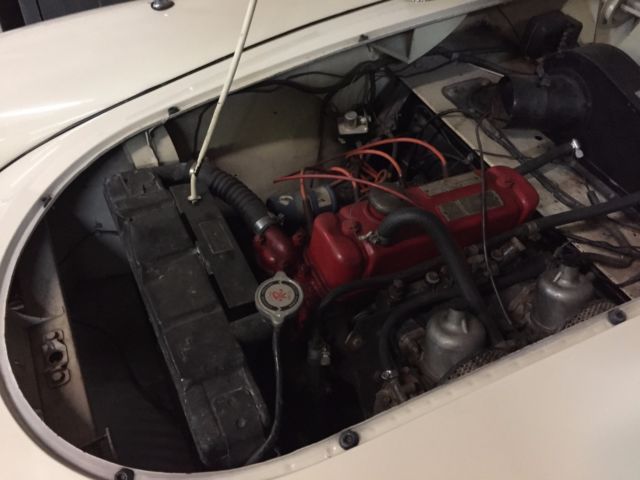 1958 White MG MGA Coupe