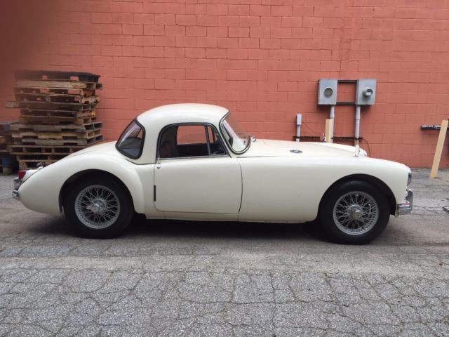 1958 White MG MGA Coupe