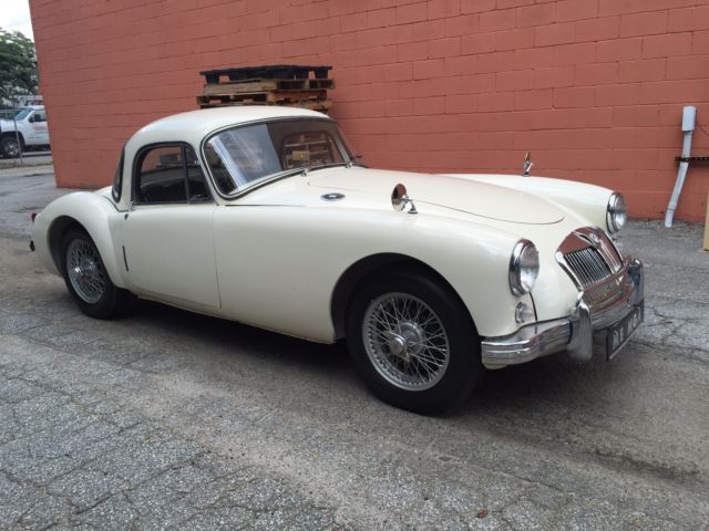 1958 White MG MGA Coupe