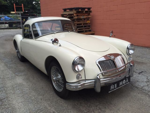 1958 White MG MGA Coupe