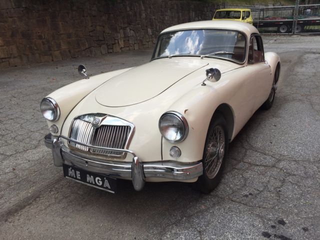 1958 White MG MGA Coupe