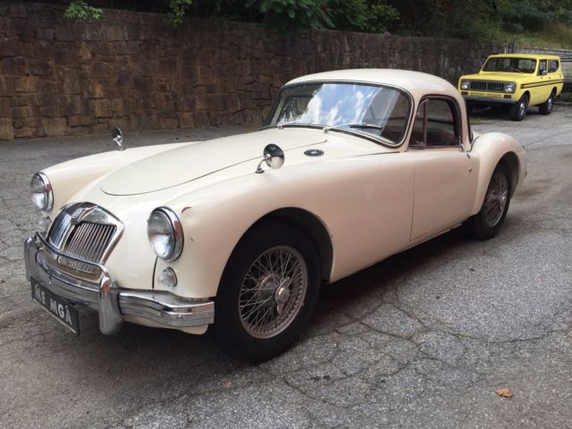 1958 White MG MGA Coupe