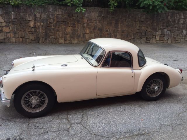 1958 White MG MGA Coupe