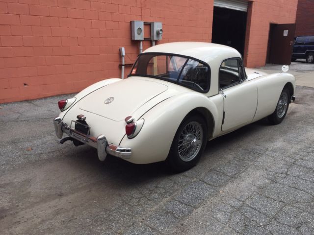 1958 White MG MGA Coupe
