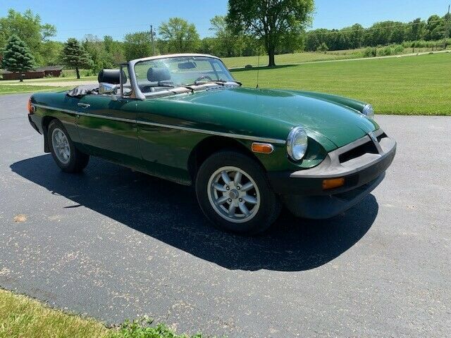 1979 Green MG MGB Convertible