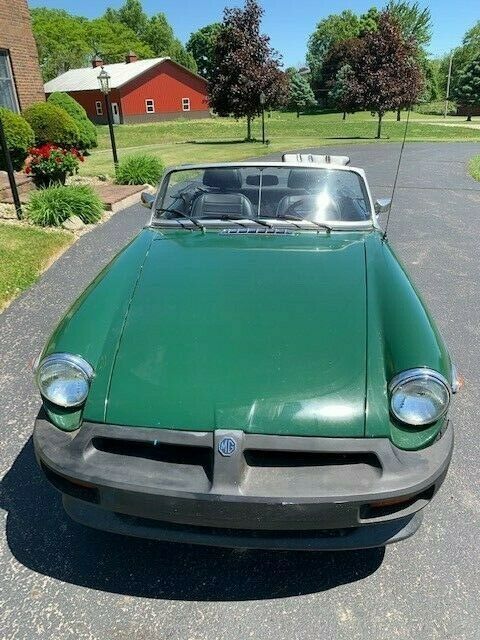 1979 Green MG MGB Convertible