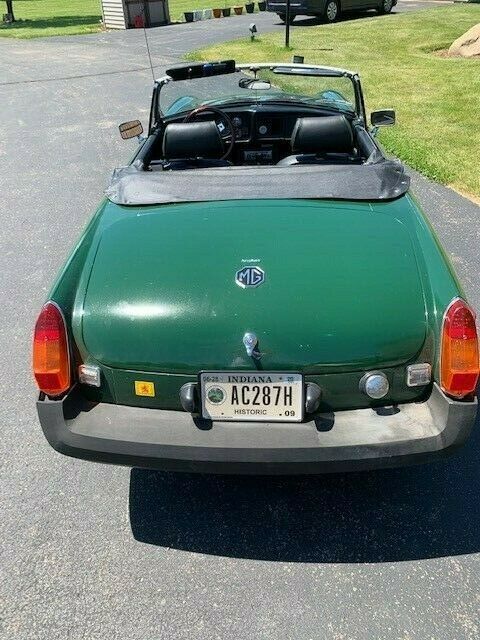 1979 Green MG MGB Convertible