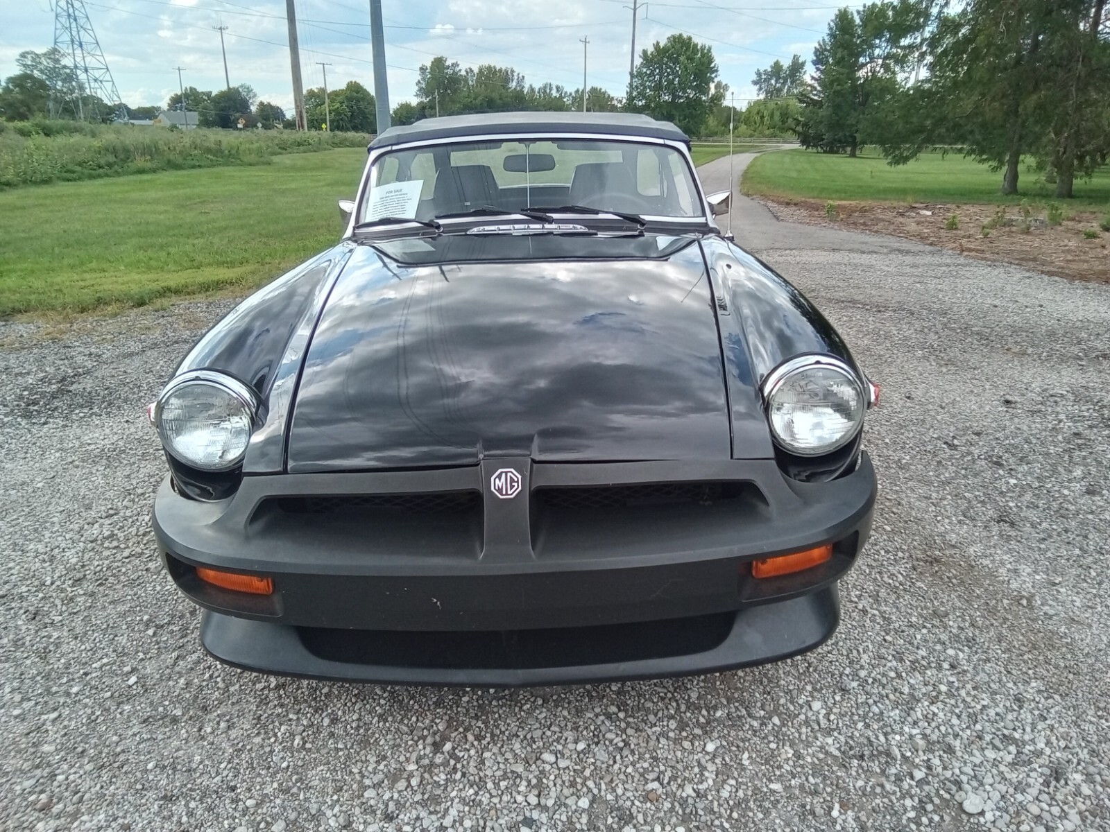 1974 Green MG MGB Convertible